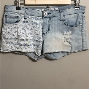 Lace shorts